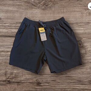 MIER Men's Athletic Running Shorts XXL 7'' Quick Dry Zipper Pockets for Workout